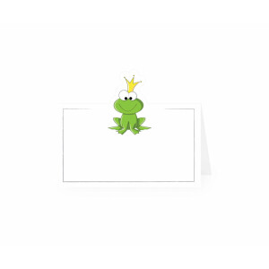 12 Frog Themed Passover Place Cards