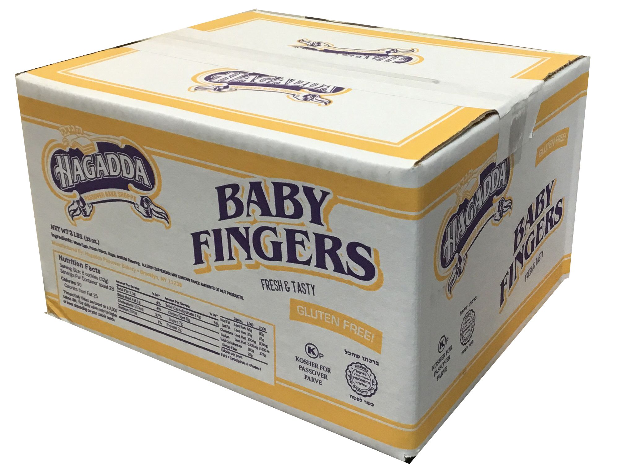 Hagadda Bulk Passover Lady Fingers (Boudoir Biscuits)