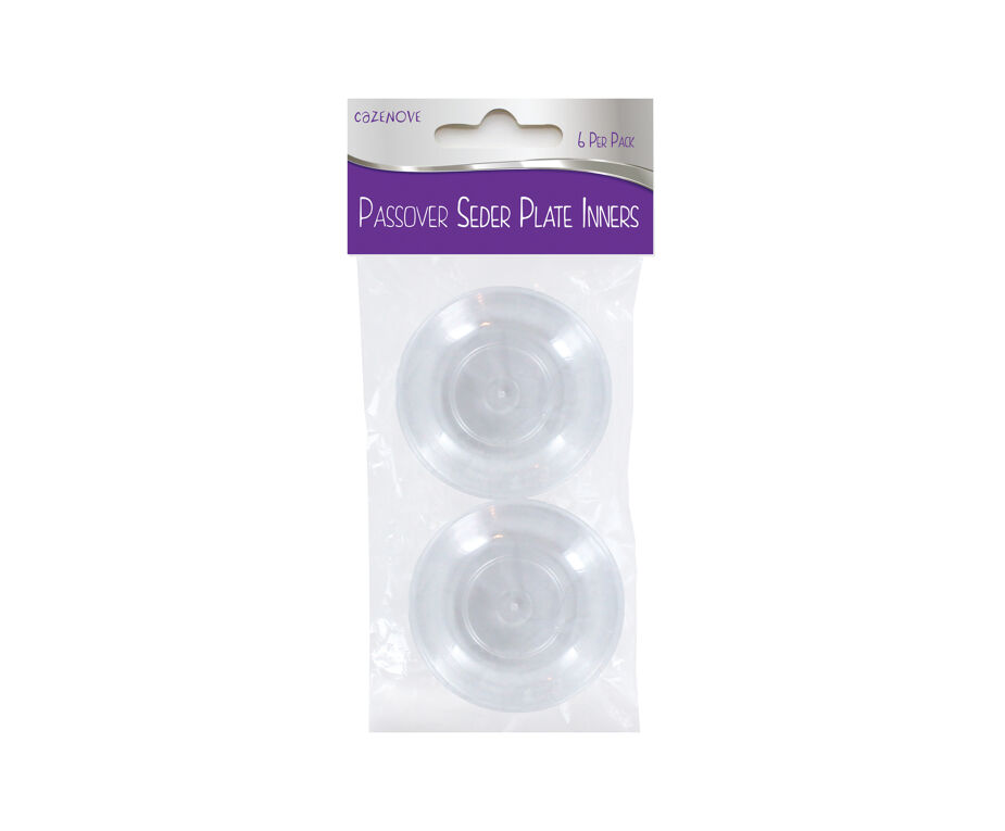 6 Seder Plate Disposable Liners