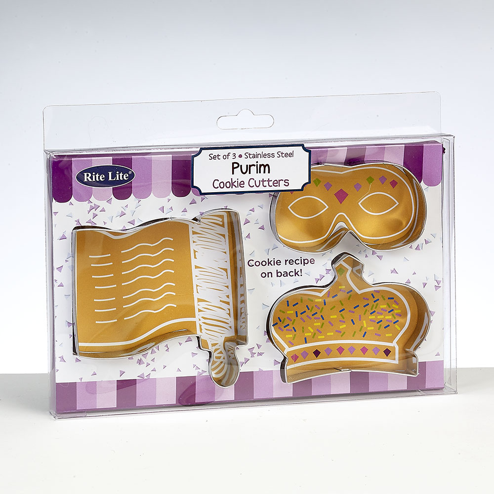 Purim Cookie Cutters
