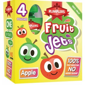 Rumplers Apple Fruit Jets Pouches