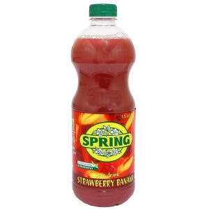Spring Passover Strawberry & Banana Drink