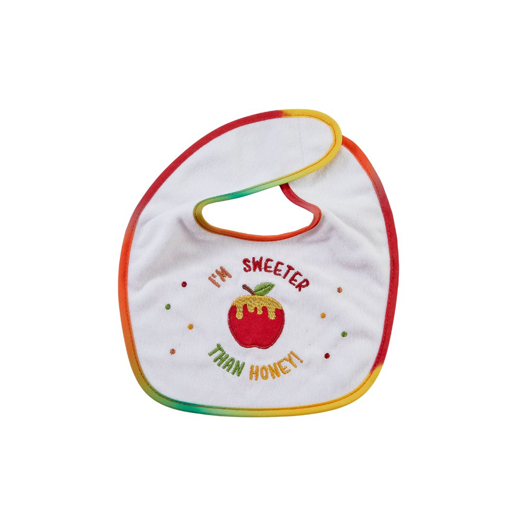 Embroidered Rosh Hashanah Bib