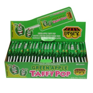 50 Geen Apple Taffy Pops