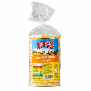 Elisha's Round Thin Salted Corn Cakes