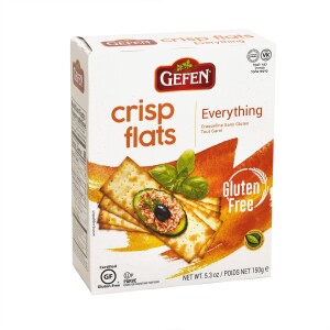 Gefens Passover Everything Crisp Flats Crackers | Kosher for Pesach UK