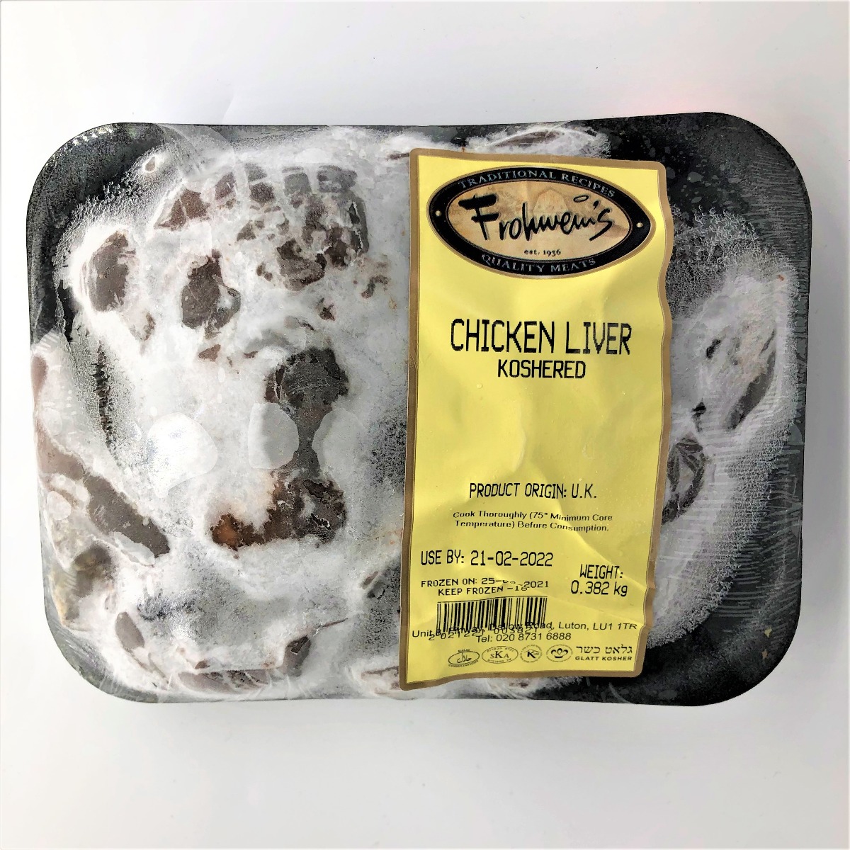 Frohweins Koshered Chicken Liver