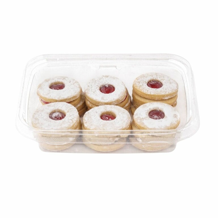 Just Baked Jam Rings Biscuits | Fresh Kosher Bakery Treats UK