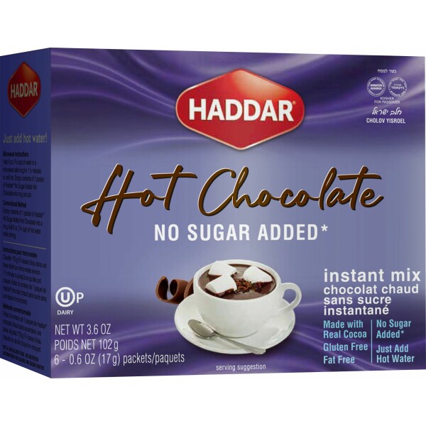 Haddar Instant Sugar Free Hot Chocolate