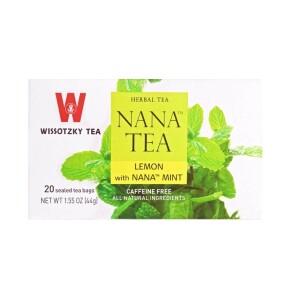 Wissotzky Passover Lemon Tea with Nana Mint