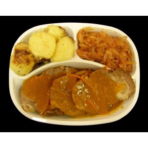 Hermolis Passover Sliced Beef with Potatoes and Cabbage