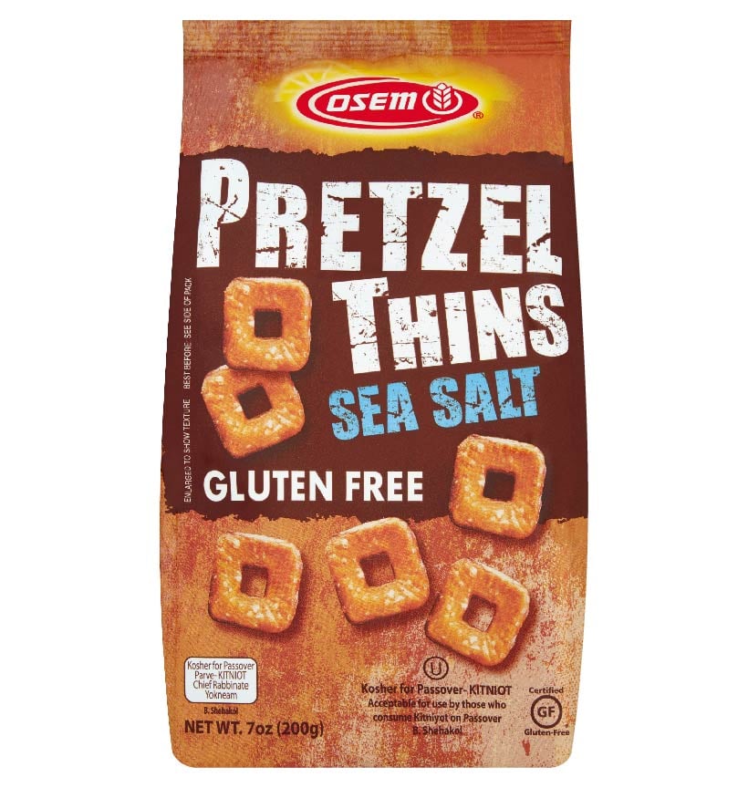 Osem Passover Pretzel Thins with Sea Salt **Kitniot**