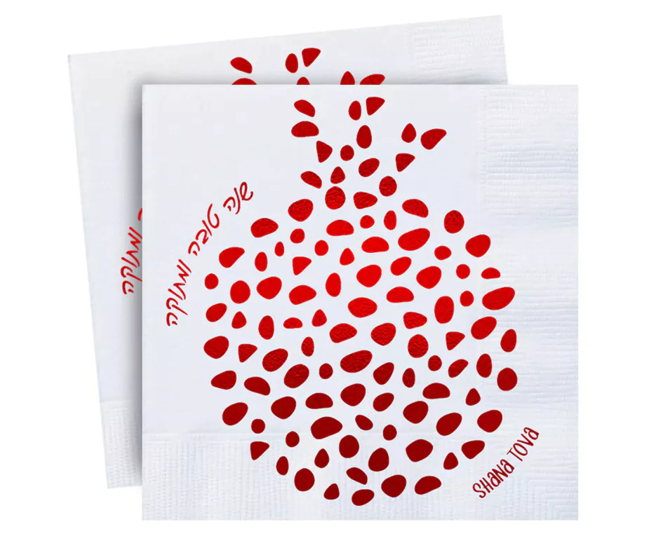 20 Pomegranate Napkins