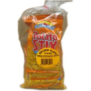 Golden Fluff Multi Pack BBQ Potato Sticks