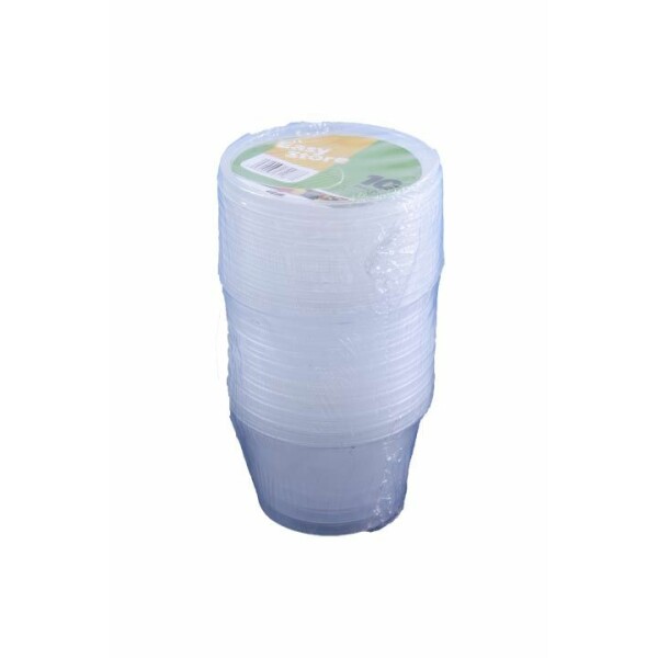 10 x 4oz Microwave Round Containers