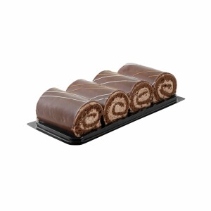Just Baked 4 Parve Mini Chocolate Swiss Rolls