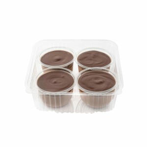 Just Baked 4 Parve Chocolate Mousse Cups