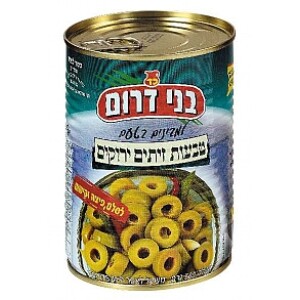Bnei Darom Sliced Passover Green Olives