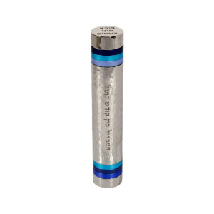 Yair Emanuel Travelling Hammered Havdalah Set with Blue Ring