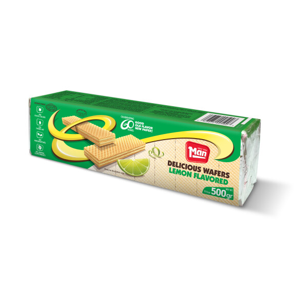 Man Lemon Wafers