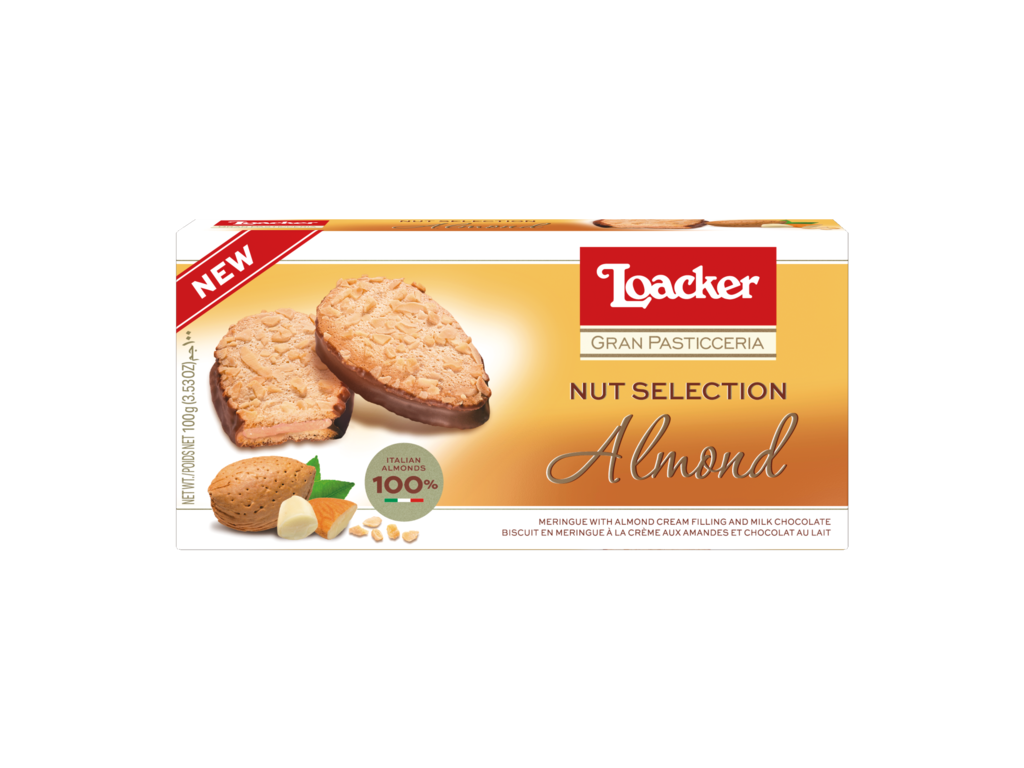 Loacker Pastisseria Nut Selection Almond Biscuits