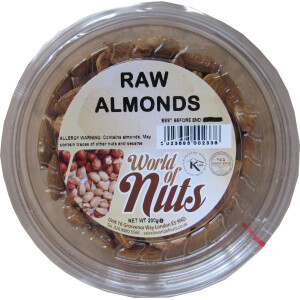 World of Nuts Raw Almonds