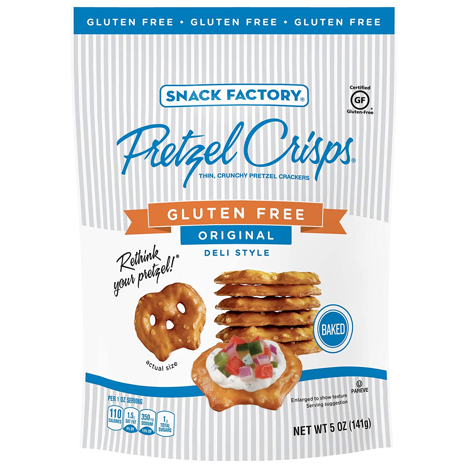 Snyders Gluten Free Pretzel Crisp