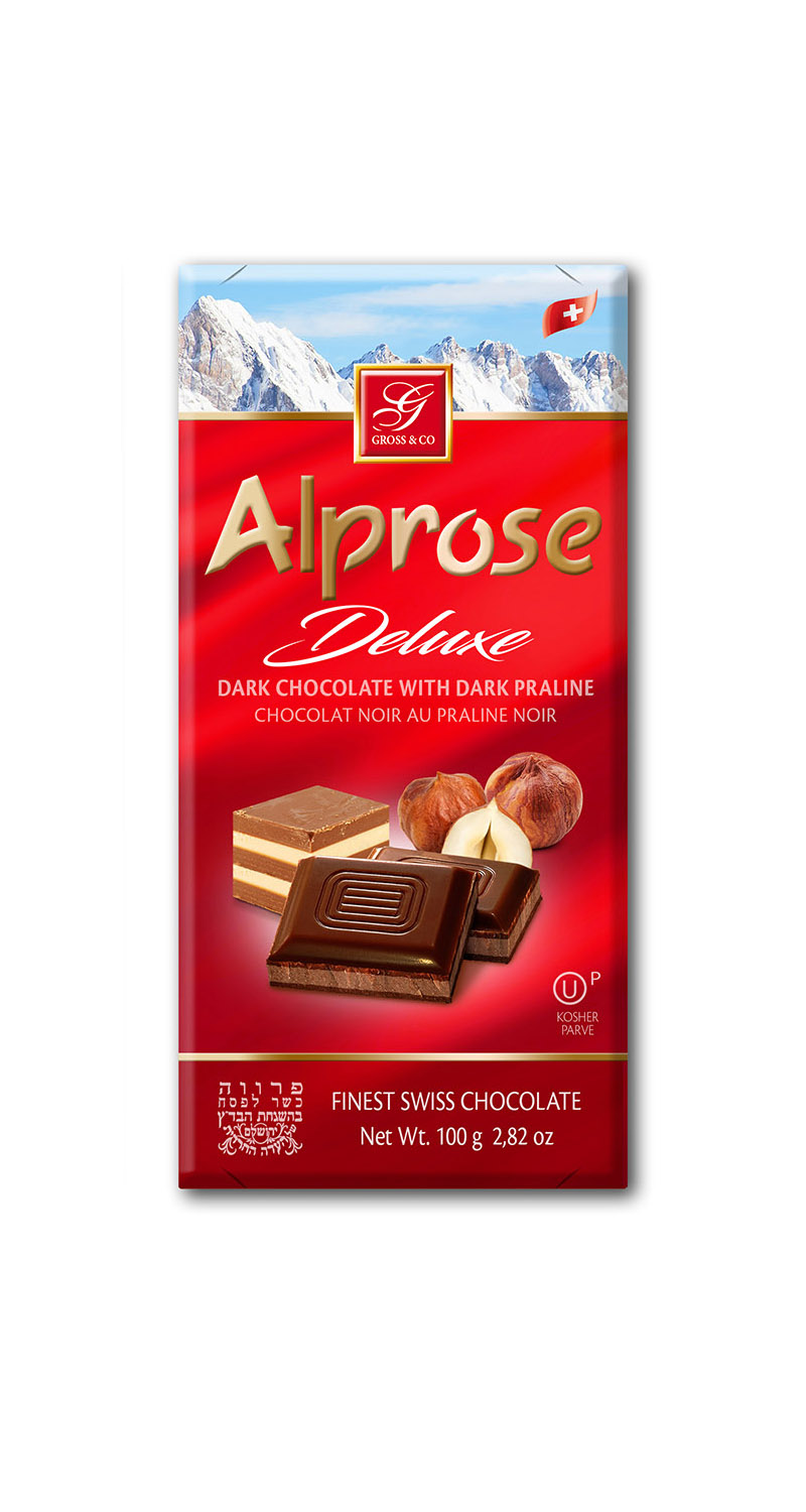 Alprose Dark Chocolate with Dark Praline