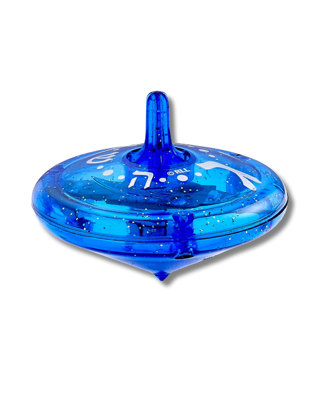 Light Up Blue & Silver Dreidel