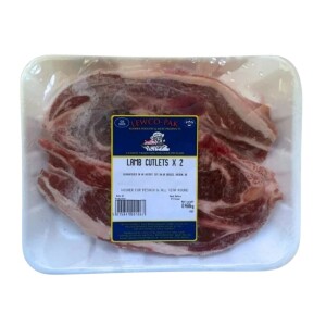 Lewco 2 Lamb cutlets (450-500g)
